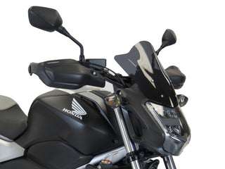 Fits Honda NC700S  12-2014 Airflow Light Tint DOUBLE BUBBLE SCREEN by Powerbronze