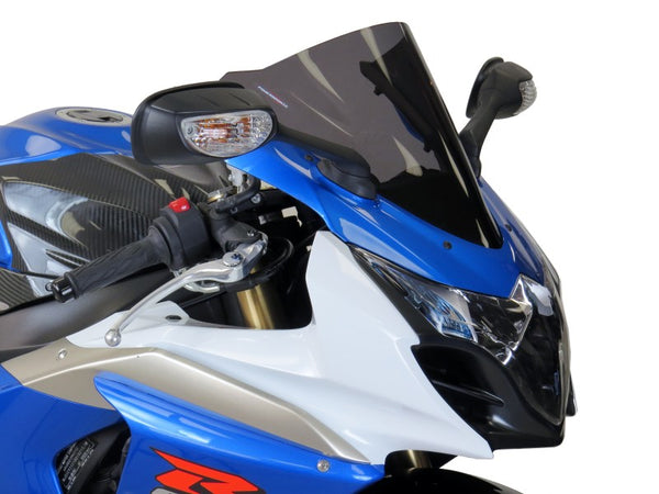 Suzuki GSX-R1000 09-2016 Airflow Light Tint DOUBLE BUBBLE SCREEN by Powerbronze