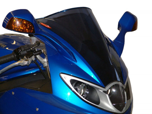 Triumph Sprint ST (2 hole) 05-2010  Airflow Light Tint DOUBLE BUBBLE SCREEN by Powerbronze.