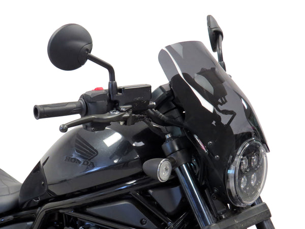 Fits Honda CMX1100 Rebel 21-24  Dark Tint (285mm high)Light SCREEN Powerbronze.