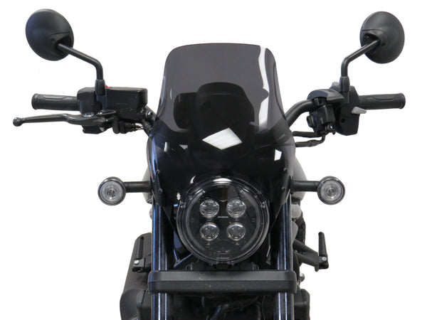 Fits Honda CMX1100 Rebel 21-24  Dark Tint (285mm high)Light SCREEN Powerbronze.