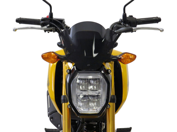 Fits Honda MSX 125 Grom 21-24  Light Tint (225mm high) Light SCREEN Powerbronze.