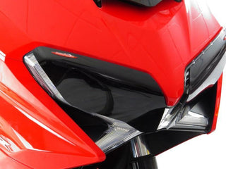 Honda VFR800F & X Crossrunner 14-2021 CLEAR Headlight Protectors Powerbronze