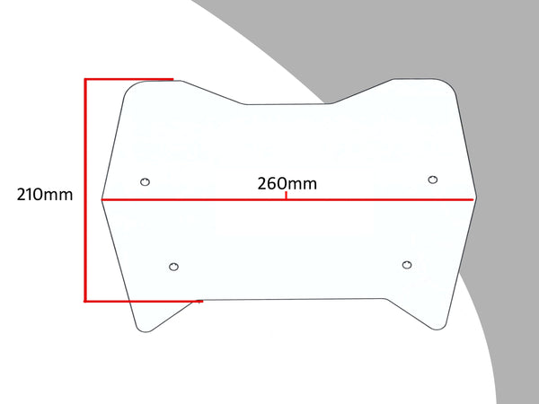 Yamaha Tenere 700 19-2024 Dark Tint Sports (210mm) SCREEN Powerbronze RRP £83