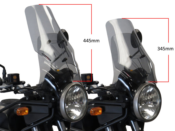 Royal Enfield Himalayan 2021 - 2023 Clear ADJUSTABLE SCREEN Powerbronze