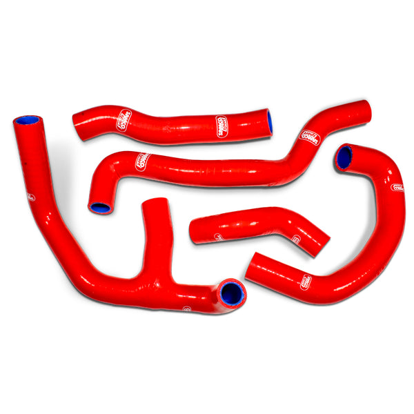 Aprilia RS250 ALL YEARS Samco Sport Silicone Hose Kit  & Stainless Hose Clips APR-4