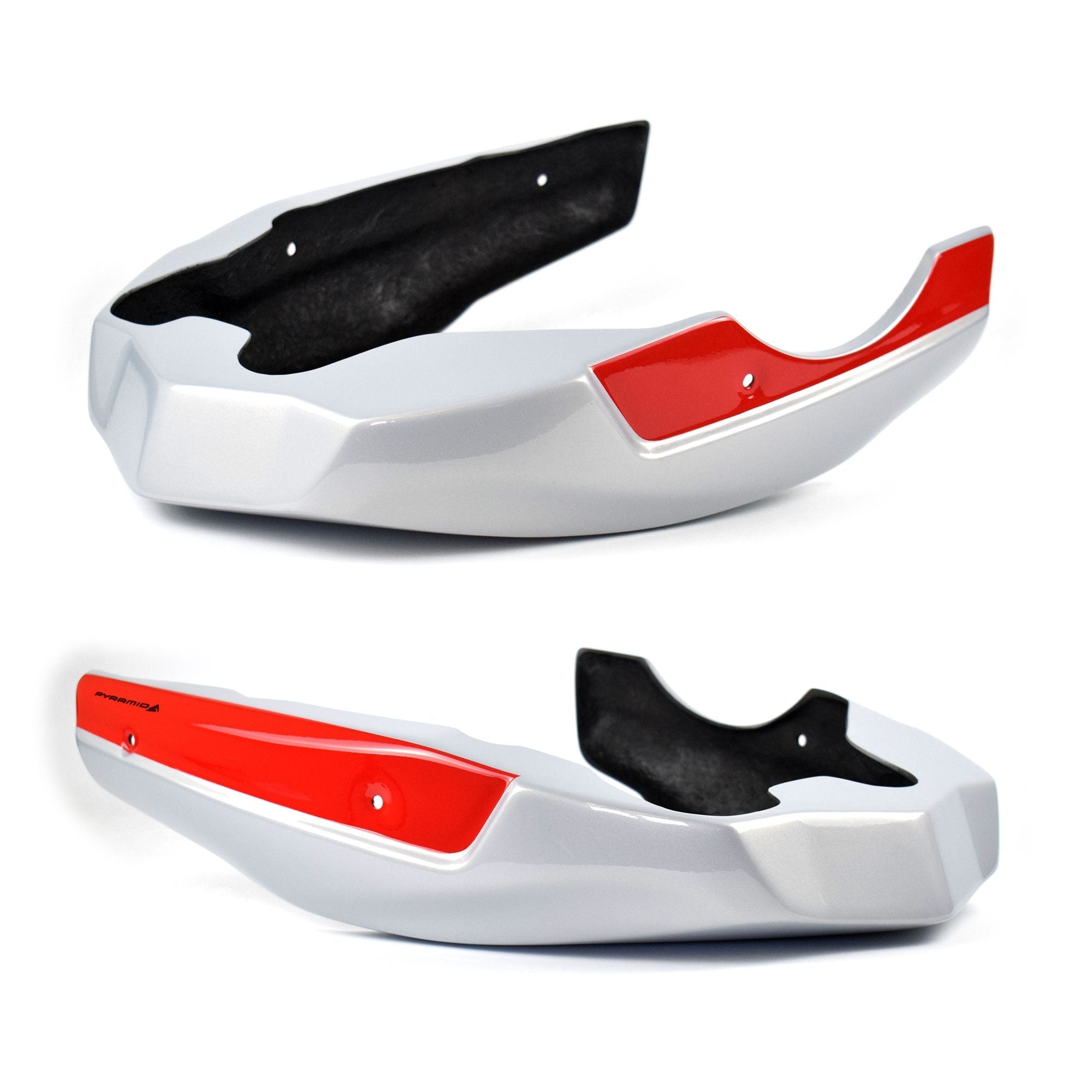 BMW F900R & XR 2020-2023 Silver Metallic & Racing Red Belly Pan by Pyr ...