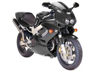 Fits Honda VTR1000 Firestorm 97-2005  Fairing Lowers Gloss Black Finish by Powerbronze