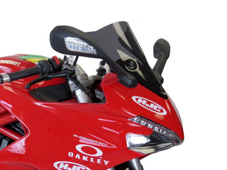 Ducati Supersport 17-2024  Airflow Dark Tint DOUBLE BUBBLE SCREEN by Powerbronze