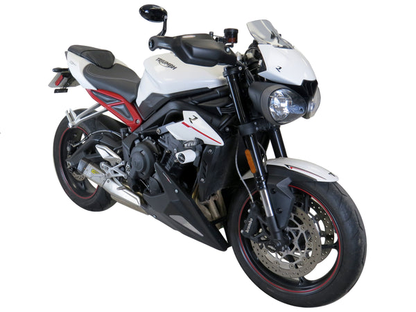 Triumph Speed Triple 1050 R 16-18  Light Tint LIGHT SCREEN (130mm) Powerbronze.RRP ÂŁ110