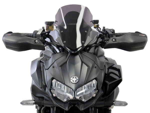 Kawasaki ZH2  20-2025 Frosted Stealth Grey (325mm High) Flip/Tall SCREEN Powerbronze.