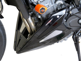 KTM 790 Duke 18-2025 Belly Pan Gloss Black & Silver Mesh by Powerbronze BSB