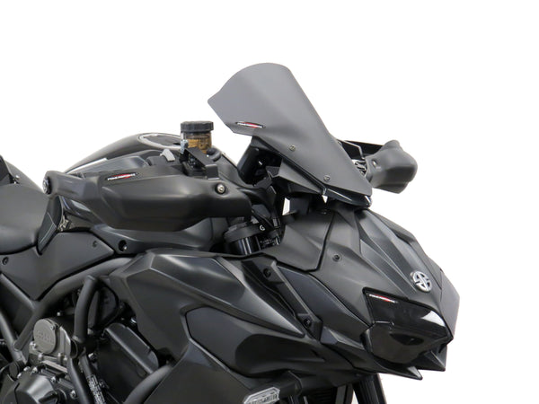 Kawasaki ZH2  20-2025 Frosted Stealth Grey (325mm High) Flip/Tall SCREEN Powerbronze.