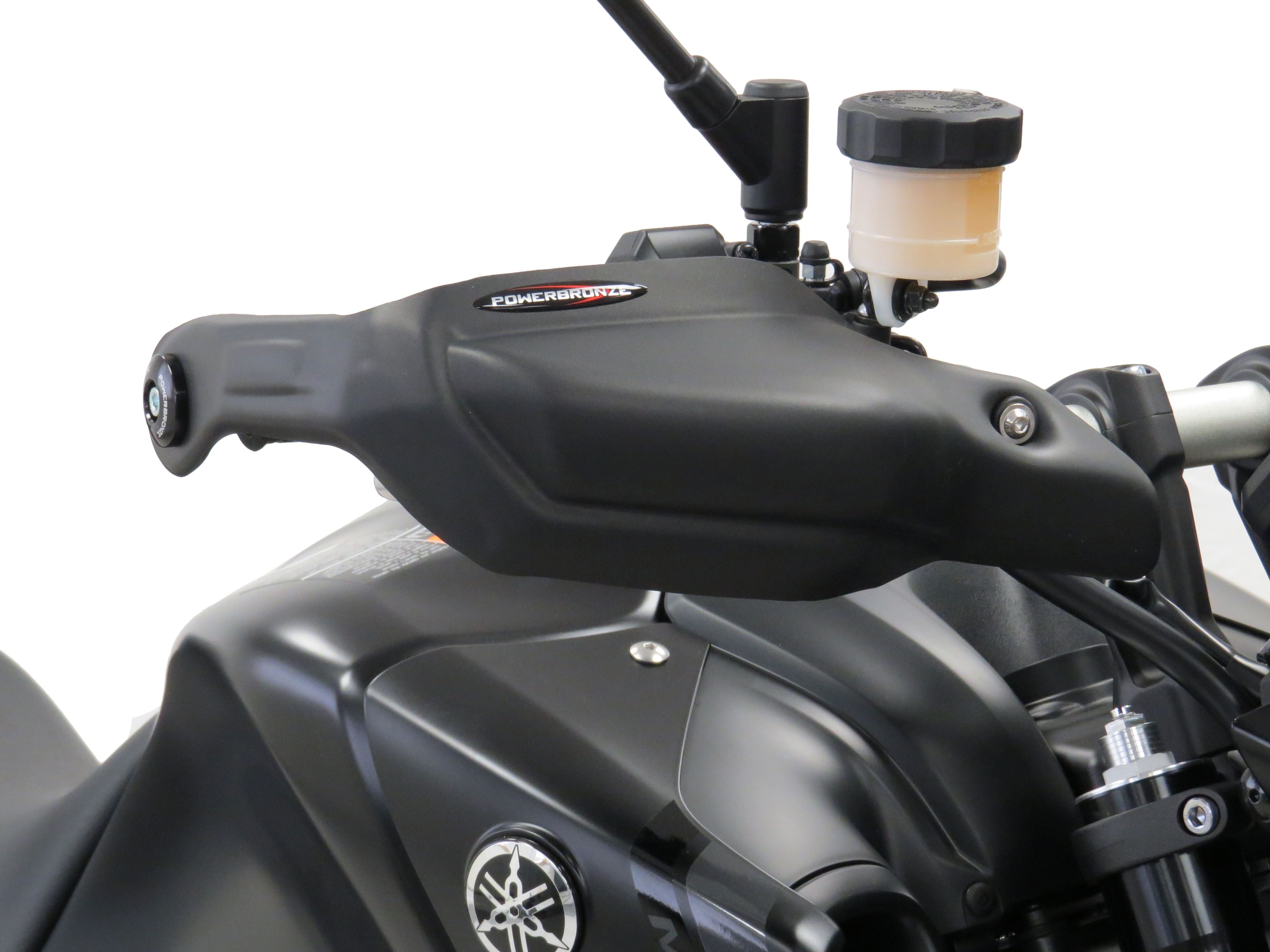 thumbnail image 2 of Powerbronze Matt Black Handguards / Wind Deflectors For Triumph Rocket 3R (2020-2024) 2 of 6