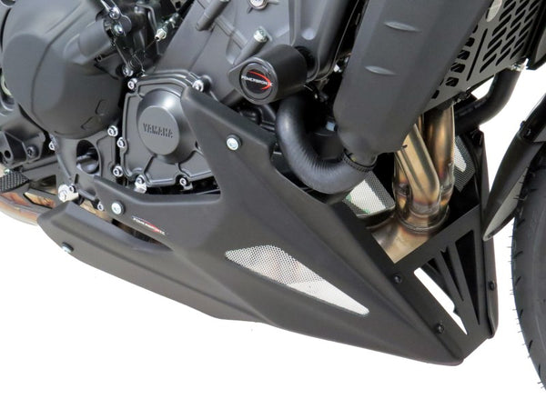 Yamaha MT-09  21-23,Tracer 9 & GT 21-24 Belly Pan Carbon Look & Silver Mesh Powerbronze RRP £172