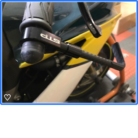 NEW Tek2 Bar Mount Brake Lever Guard Motorcycle Motorbike Race Track BSB Blk