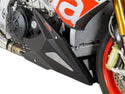 Aprilia Tuono V4  2013-2020 Belly Pan Matt Black with Silver Mesh Powerbronze.RRP £172