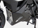 Fits Honda NT1100 ,22-2024 (for non-DCT models) Fairing Lowers Gloss Black with Silver Mesh RRP £250