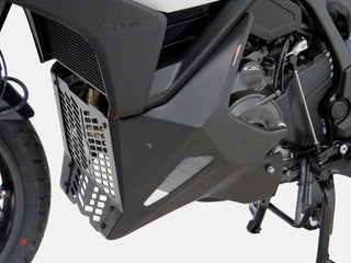 Fits Honda NT1100 ,22-2024 (for non-DCT models) Fairing Lowers Gloss Black with Silver Mesh RRP £250