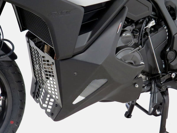 Fits Honda NT1100 ,22-2024 (for non-DCT models) Fairing Lowers Gloss Black with Silver Mesh RRP £250
