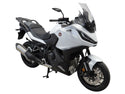 Fits Honda NT1100 ,22-2024 (for non-DCT models) Fairing Lowers Gloss Black with Silver Mesh RRP £250