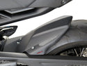 Triumph Street Triple & R Carbon Look & Silver Mesh Rear Hugger Powerbronze