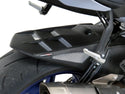 Yamaha YZF-R6  06-2021 Matt Black & Silver Mesh Rear Hugger by Powerbronze