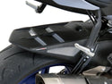 Yamaha YZF-R6  06-2021 Gloss Black & Silver Mesh Rear Hugger by Powerbronze