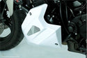 Suzuki GSR750 11-2016 Belly Pan Gloss White with Silver Mesh by Powerbronze