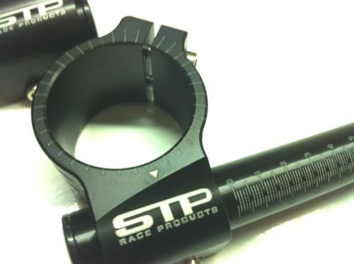 50mm STP Tek2 Calibrated road race black anodised Clip-Ons handlebars.BSB..