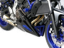 Yamaha XSR700  2016-2020  Belly Pan Matt Black Finish with Blue Mesh by Powerbronze