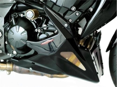 Kawasaki Z750  04-2011 Gloss Black with Gold Mesh Belly Pan by Powerbronze