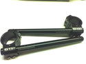 50mm STP Tek2 Calibrated road race black anodised Clip-Ons handlebars.BSB..T2