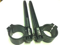 50mm STP Tek2 Calibrated road race black anodised Clip-Ons handlebars.BSB..