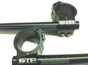 50mm STP Tek2 Calibrated road race black anodised Clip-Ons handlebars.BSB..