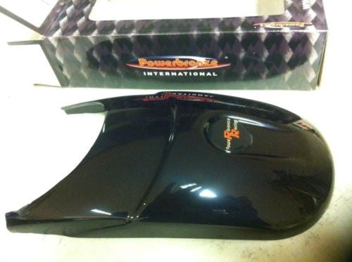 Fits Honda NC700 & NC750 S&X  Gloss Black Mudguard/Fender Extender by Powerbronze