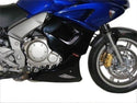 Fits Honda CBF1000  06-2009/CBF1000 2010(UK)  Fairing Lowers Black with Silver Mesh RRP £250