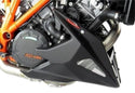 KTM 1290 Superduke R 14-2019  Belly Pan Matt Black & Silver Mesh Powerbronze BSB