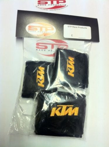 KTM RC8/R Motorcycle 1 x Clutch & 2 x Brake Reservoir Shrouds Socks Cover MBB