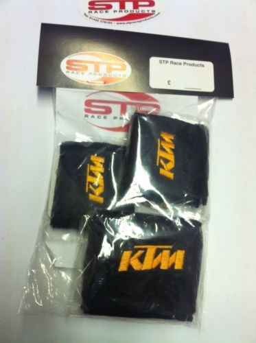 KTM RC8/R Motorcycle 1 x Clutch & 2 x Brake Reservoir Shrouds Socks Cover MBB