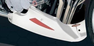 Copy of Honda CB1300S  2008-2013 ABS Plastic Belly Pan Matt Black & Silver Mesh by Powerbronze