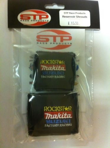Rockstar Suzuki Motorcycle F+R Brake Master Cylinder Shrouds Socks Covers MBB