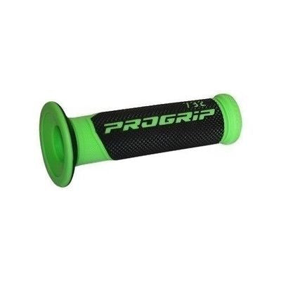 Progrip Superbike 732 Flouro Green-Black Dual Compound Grips 125mm MBB