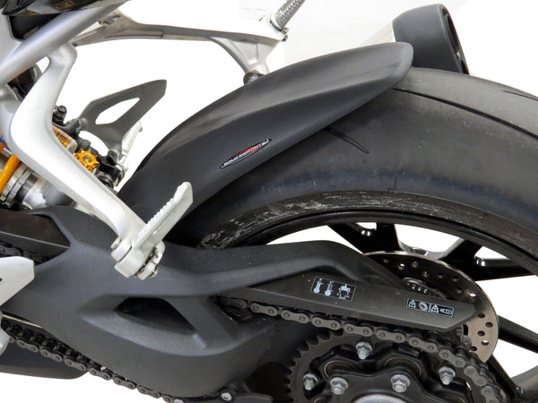 Triumph Speed Triple 1200RS 21-2023 Matt Black Rear Hugger by Powerbronze