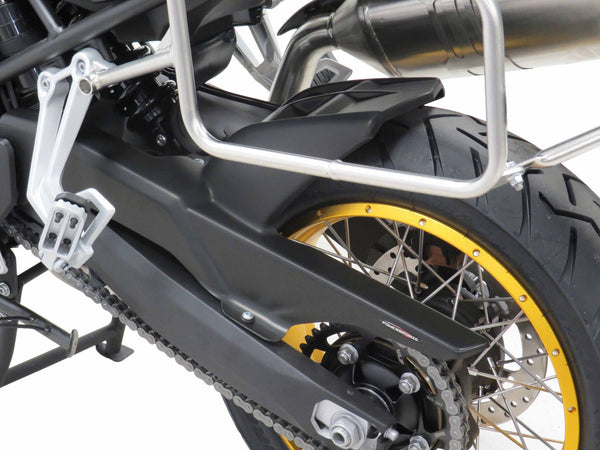 Voge DS900X 24-2026 Matt Black Rear Hugger by Powerbronze