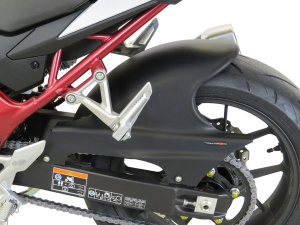 Fits Honda  CB750 Hornet  2023 >  Gloss Black Rear Hugger  Powerbronze