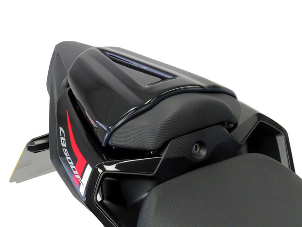 Fits Honda CB500F 16-2024 Carbon Look & Silver Mesh Seat Cowl Seat Hump Powerbronze RRP £90