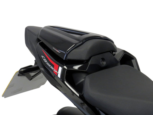 Honda CBR500R 16-2023 Matt Black & Silver Mesh Seat Cowl Seat Hump Powerbronze RRP £90