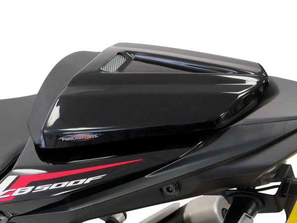 Honda CB500F 16-2023 Gloss Black & Silver Mesh Seat Cowl Seat Hump Powerbronze RRP £90