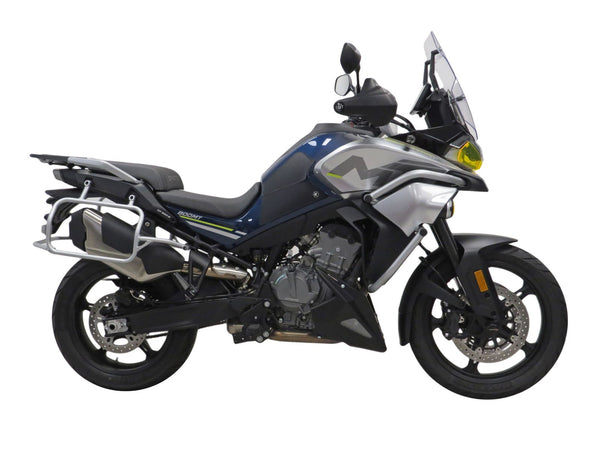 CF Moto 800MT Sport  2022-2025 Belly Pan Gloss White with Silver Mesh Powerbronze RRP £172